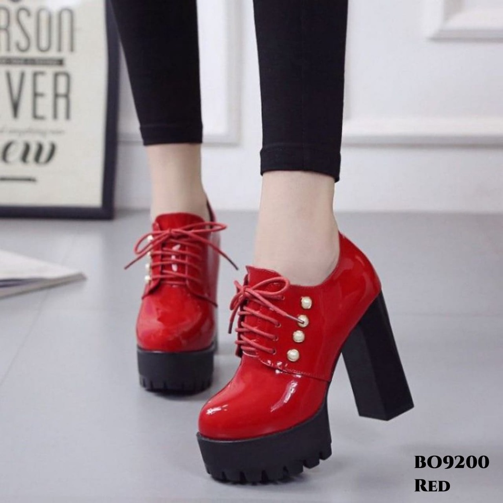 PRF Sepatu Boots High Block Korea BO9200