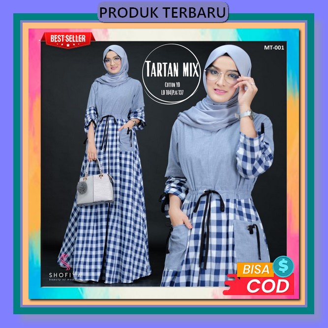 Ansori Dress / Gamis Ceruty Babydoll Full Puring Aplikasi Mutiara Terlaris 2023 / Fashion Wanita Mus