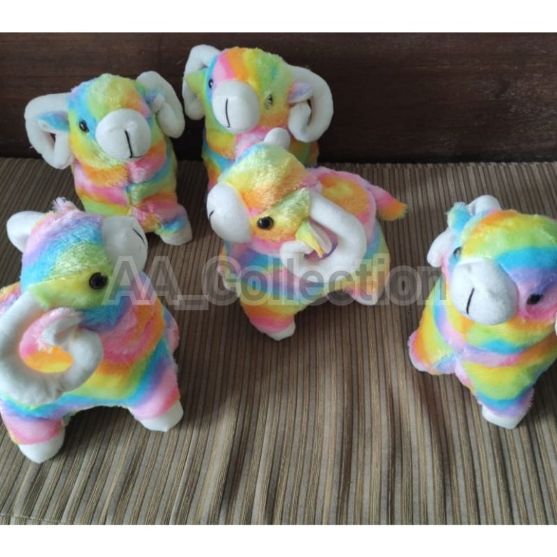 Boneka domba bordir / souvenir aqiqah