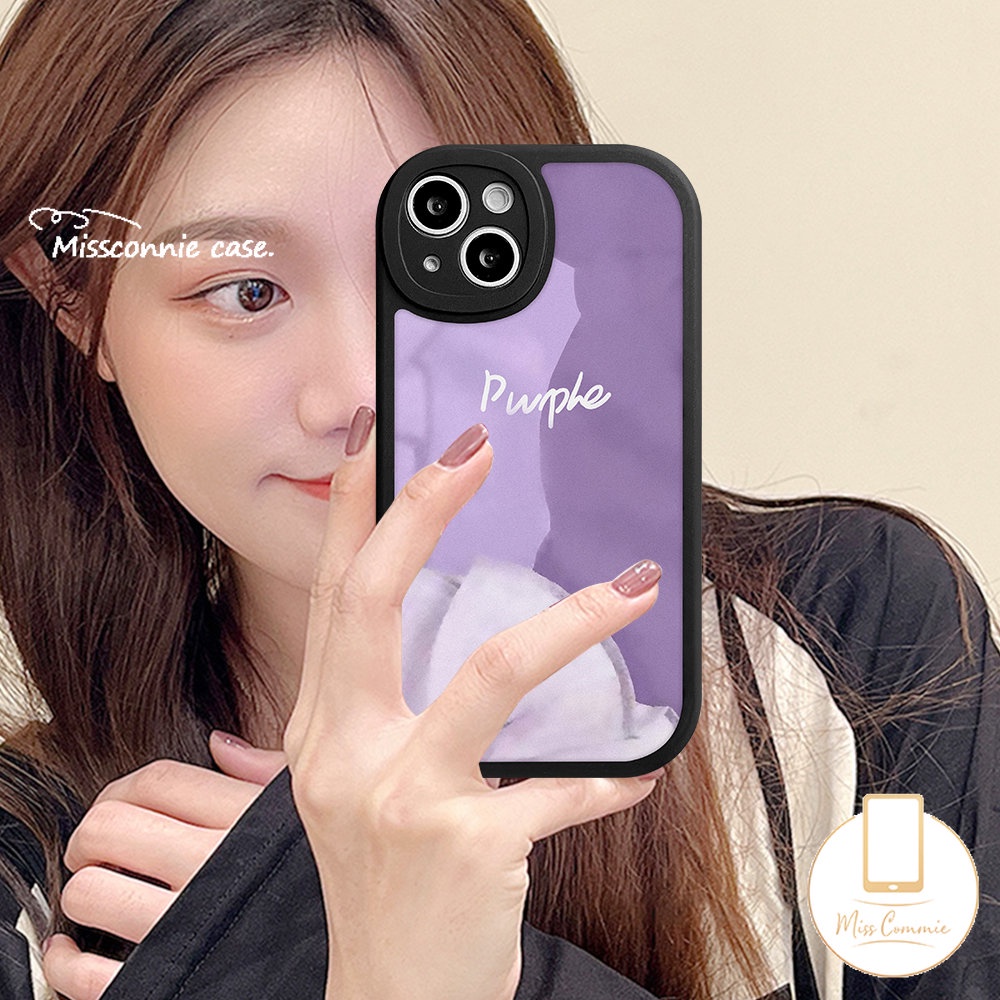 Lukisan Cat Minyak Love Hati Soft Case Realme C55 10 C35 C53 C25Y C21Y C15 C30 C12 C11 C20 C31 C17 C20A C25s 8 8Pro 5i 7i 5 6i 6s 6 5 9i 8i C21 GT C2 C3 Purple Art Paint Sarung Motif