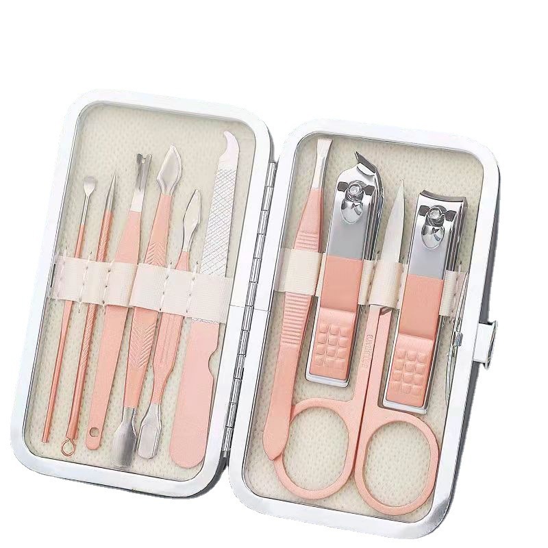 Manicure Set 18 in 1 ROSEGOLD Alat Perawatan Kuku set 18 in 1 16in1