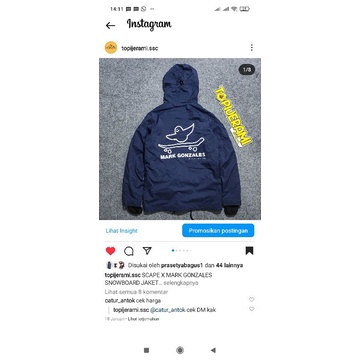 jaket snowboard mark gonz dan 686