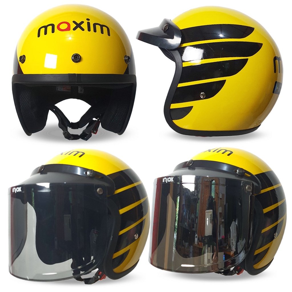 Helm Bogo Maxim Ojol Indonesia Para Pejuang