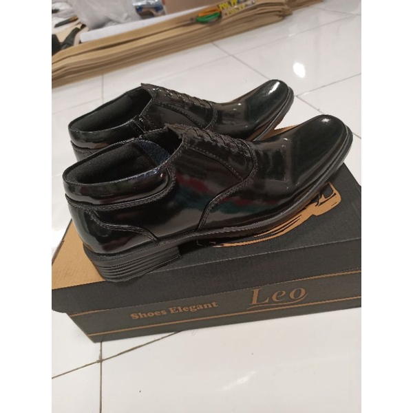 SEPATU PDH 02 , KANTOR RESMI, SATPAM, POLISI, TNI, POL PP, LINMAS, BANSER