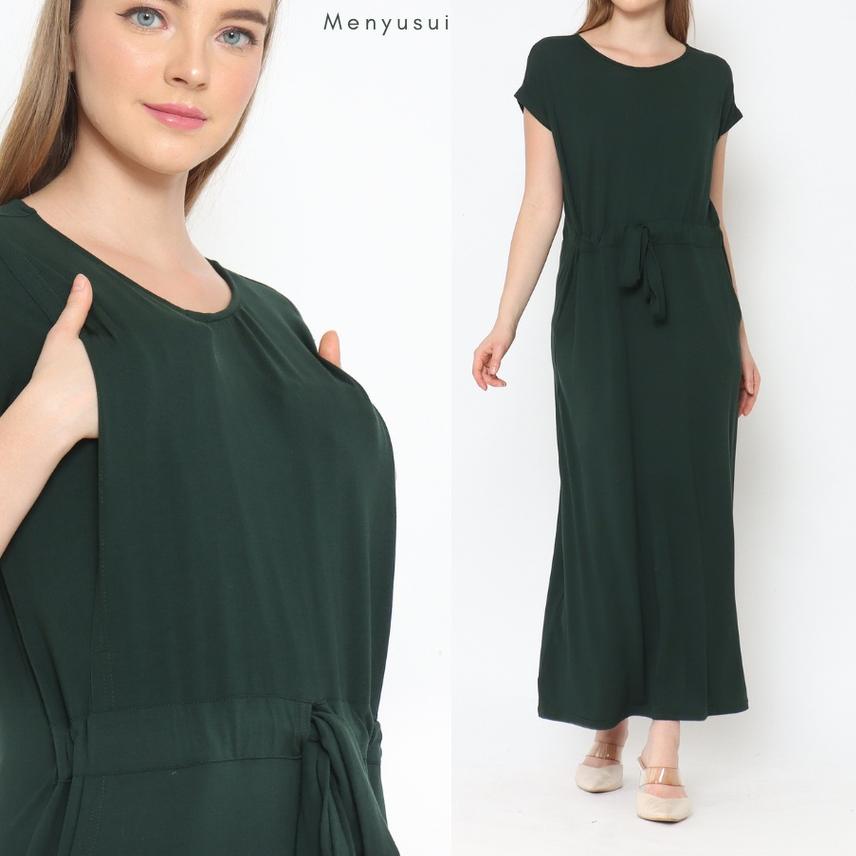 ❋ Baju Menyusui Happymomma - Daster Busui Kekinian bisa untuk Baju Hamil Dress Hamil ✪