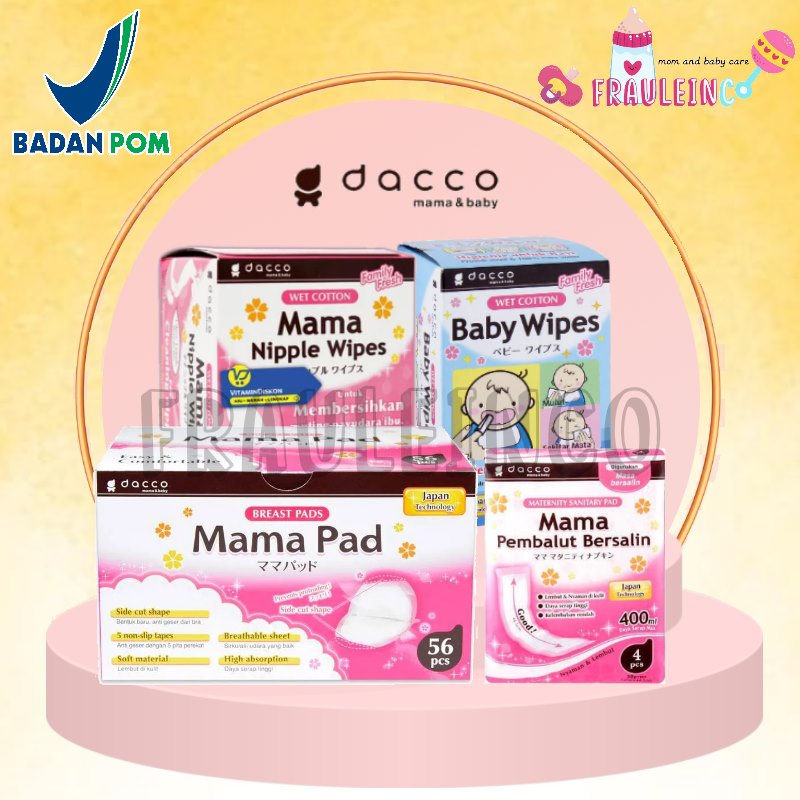 * FRAULEINCO* Dacco Mama Pad Sidecut / Breast pad  [56 Pcs]