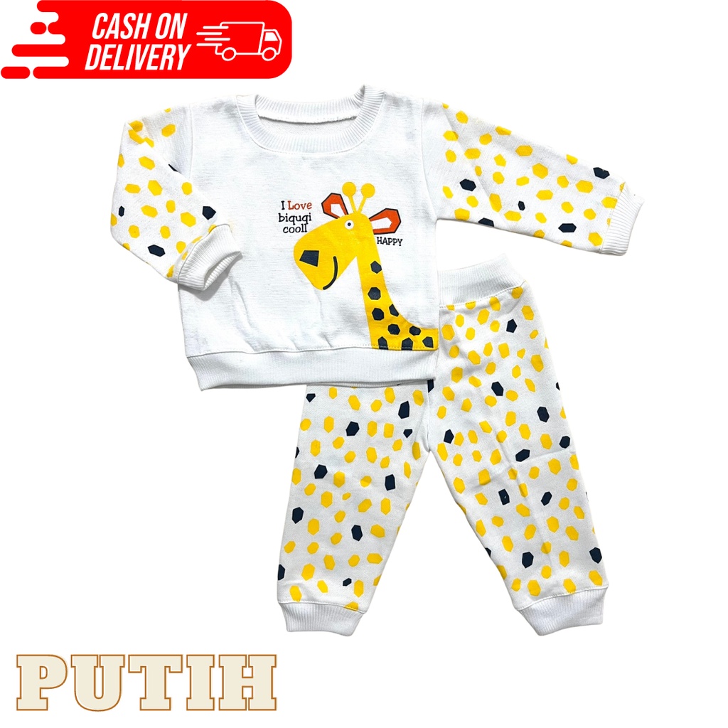 Setelan Baju Bayi 3-12 BulanSetelan Sweater Bayi Celana Jogger Baby Alicia