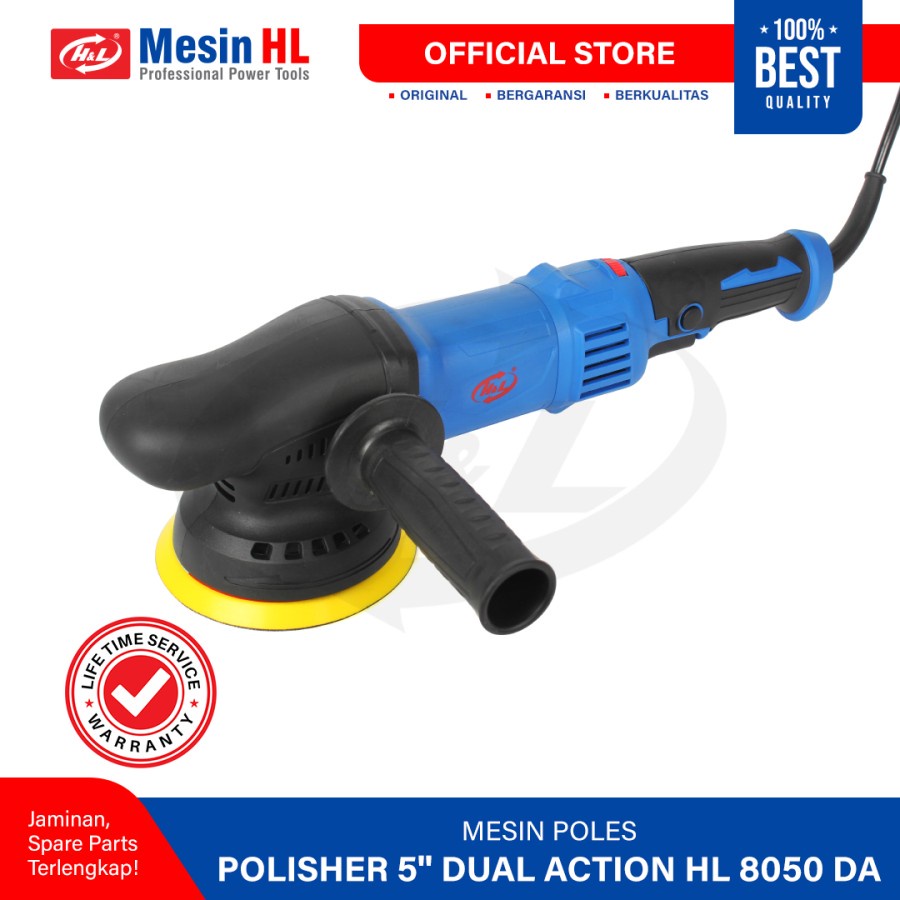 Promo Hnl 8050 Da Mesin Poles Dual Action 5" / Polisher Dual Action 5 Inch