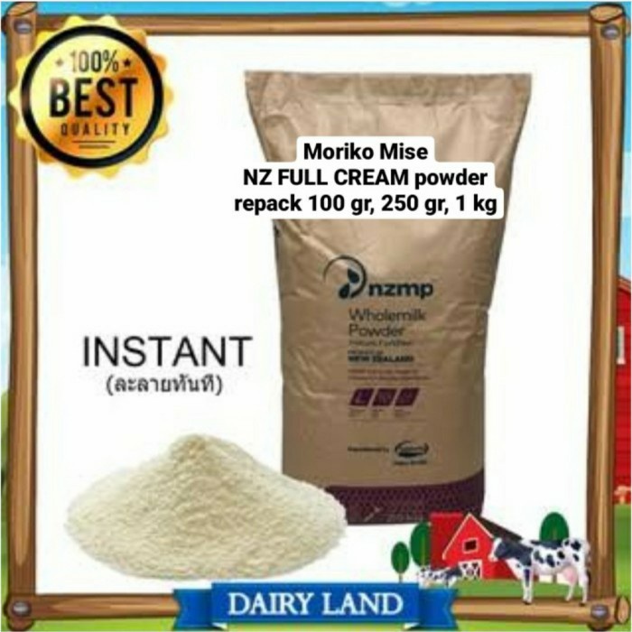 

[ COD ] susu nzmp full cream 1kg repack / new zealand wholemilk powder bubuk - 500 gr