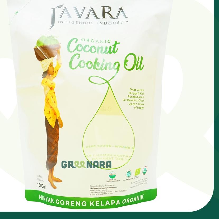 

☋ JAVARA Coconut Cooking Oil 1800ml Non Aroma / Minyak Kelapa ✵