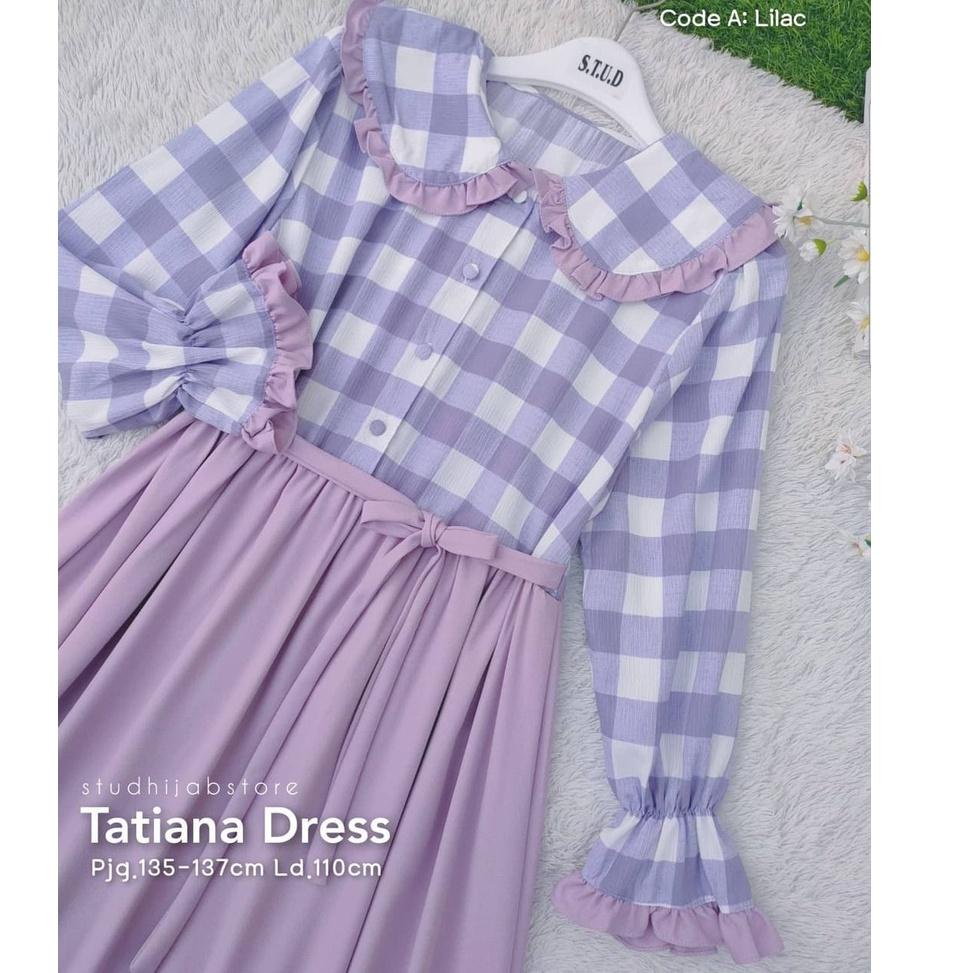 Hot Sale Baju Gamis Muslim Dewasa / Tatiana Dress / Baju Wanita Korea / Dress Muslim Dewasa / Gamis 