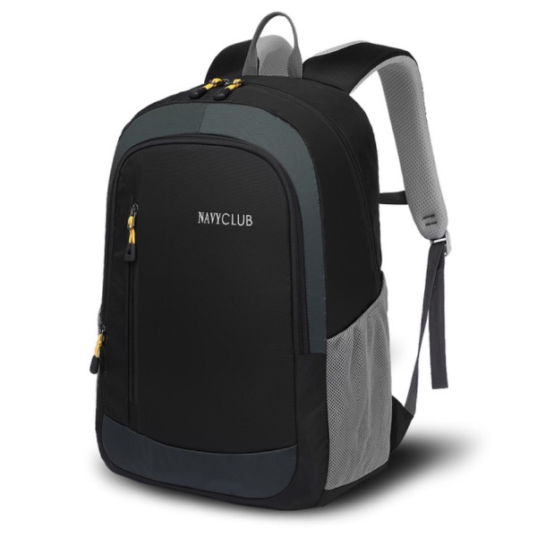 Promo Navy Club Tas Ransel Kasual FCHH - Tas Ransel Pria-Tas Ransel Unisex - Hitam Murah