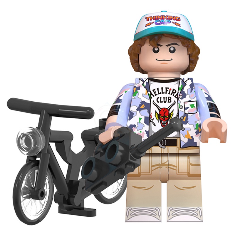 Stranger Things Minifigures Mainan Hadiah Mike Dustin Vecna Lucas Sinclair Eddie Munson Sebelas Angka Mini LG1007