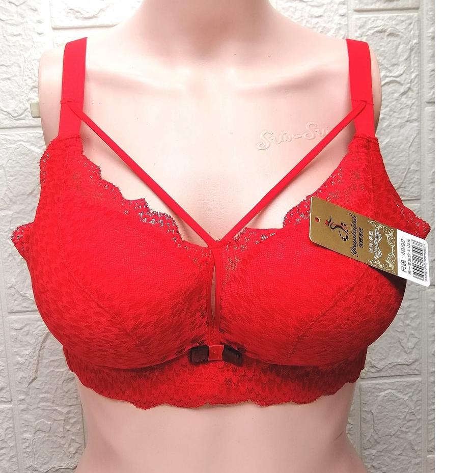 ✓ Sexy BRA BH Busa Tebal Berkawat Super Halus Nyaman Dikulit kancing 3 (tipe model B) Kancing 4 (tip