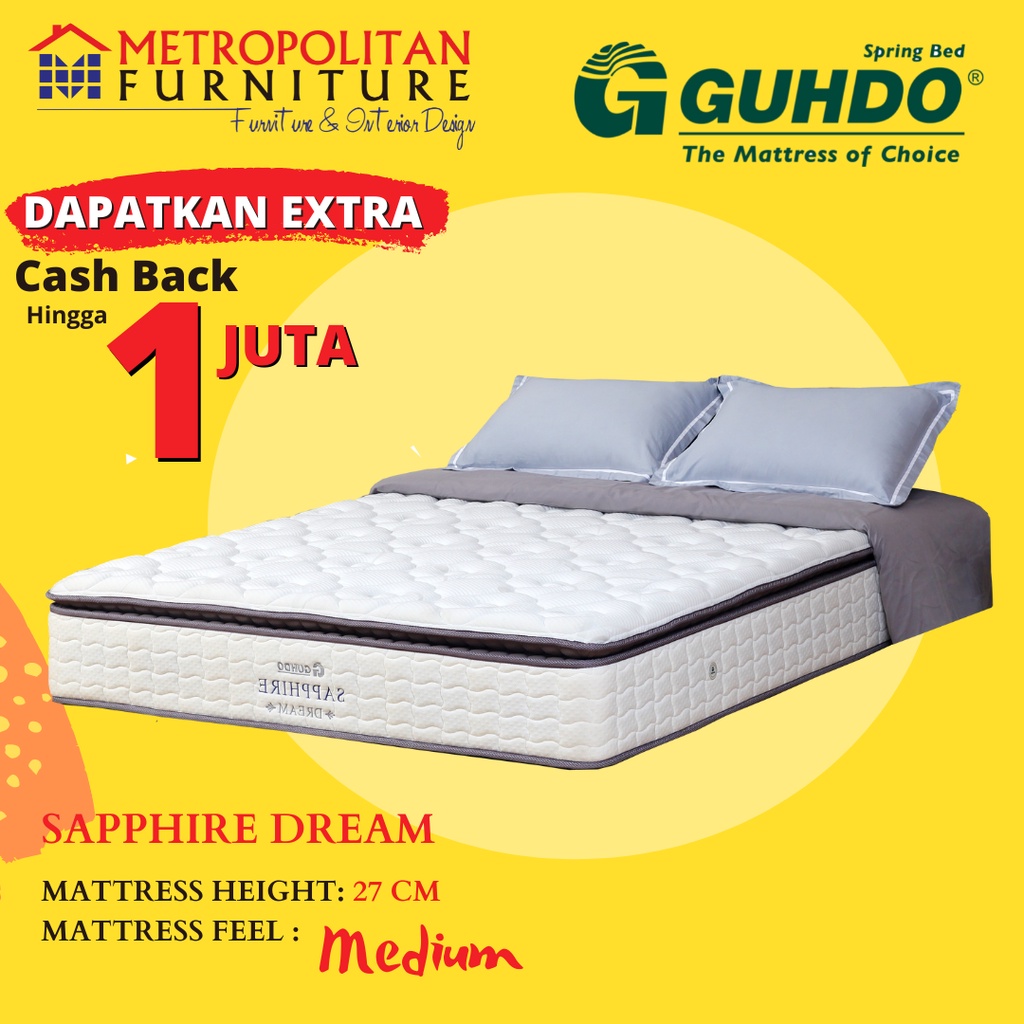 Kasur Springbed Guhdo Sapphire Dream Spring bed matras