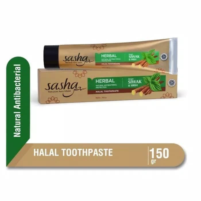 SASHA TOOTHPASTE ANTIBACTERIAL 150gr