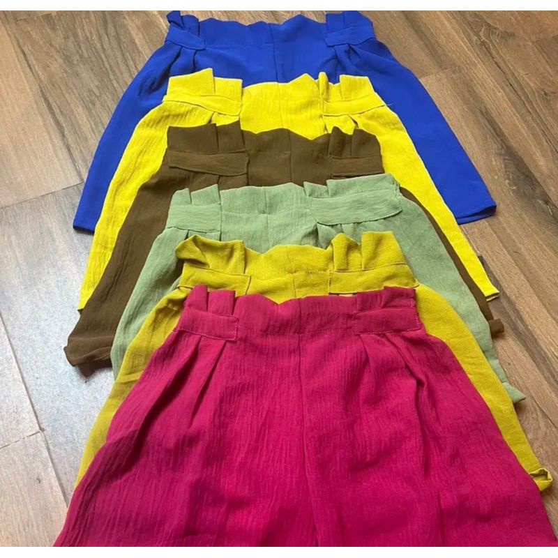 LISA PANTS - CELANA PENDEK WANITA - CELANA PENDEK CRINKLE AIRLOW