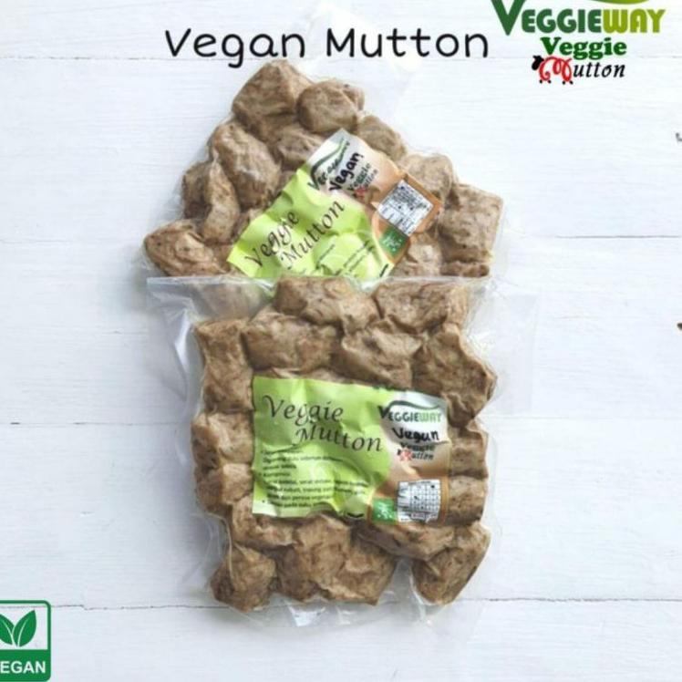 

Ready Stok veggie way vegan mutton / Vegetarian mutton