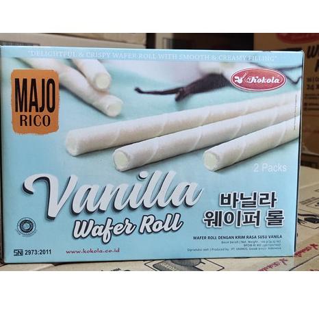 

U96 Majorico Wafer Roll 100G Vanilla / 24 box cocok u/ bingkisan, hajatan, acara, nikahan SERBA MURAH め