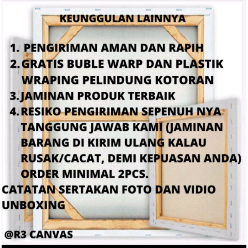 

RK Kanvas lukis MARSOTO Ukuran 60x80cm