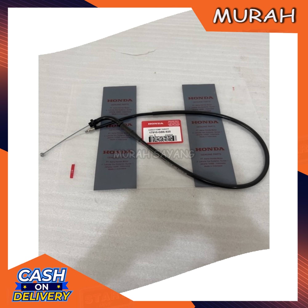 Kabel cable tali sulur gas throttle Honda Astrea star - astrea 800 super cup asdap Original GB6