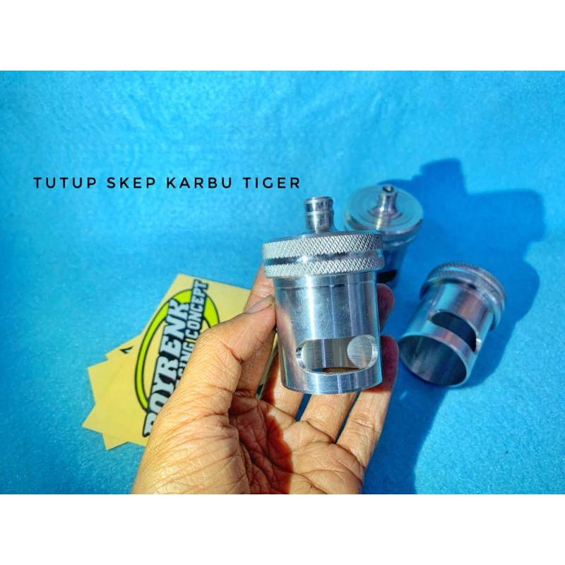 TUTUP SKEP SHOCK SHOKAN KARBU TIGER SKEPAN HANDMADE - BOYRENK RACING CONCEPT