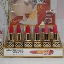 ➬ [LUSINAN] Lipstik REVLON Matte 3D Casing Gold / Silver / Merah ✴