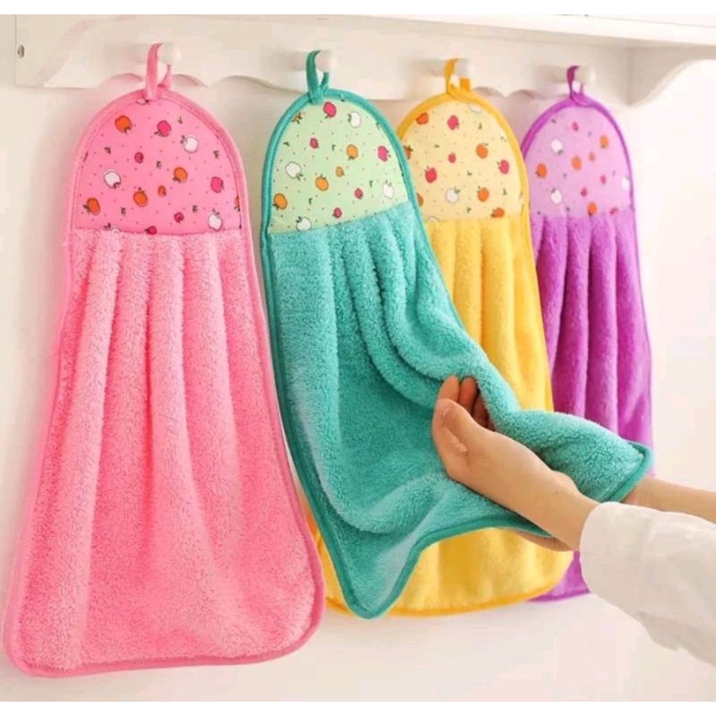 KAIN LAP GANTUNG MOTIF/LAP SERBET TANGAN/HAND TOWEL