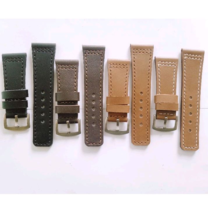 strap kulit handmade size 28mm