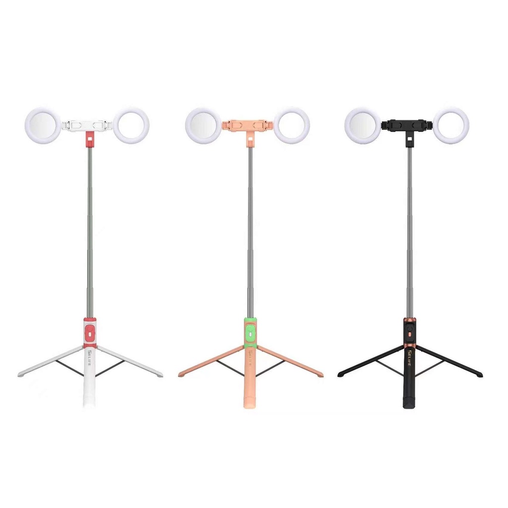 (NC) Tongsis JC-18H Tripod Serbaguna SelfieStick Wireless remote