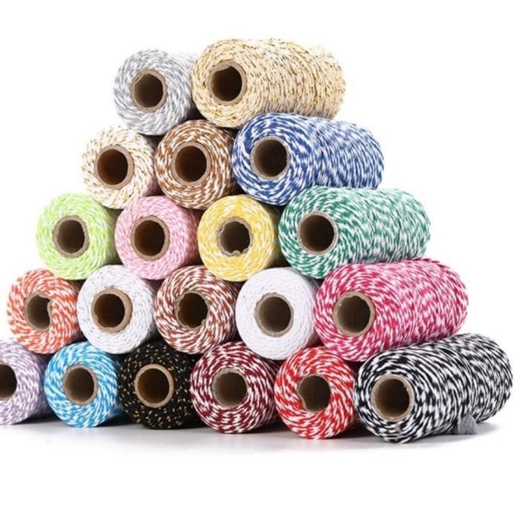 

Super Murah Tali Rami benang Goni 100m , tebal 2mm / Packaging Craft / Gift Wrapping