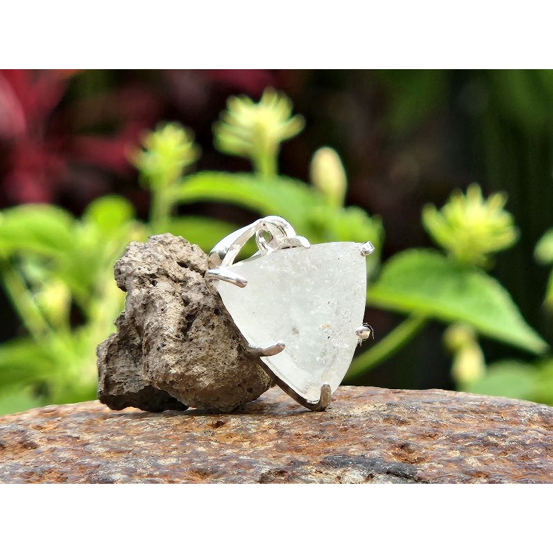Natural Libyan Desert Glass Pendant