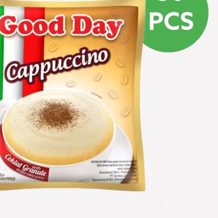 

♨ Good Day Cappucino (30 pcs x 25 g) ☞
