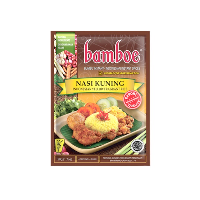 

BAMBOE NASI KUNING 35GR