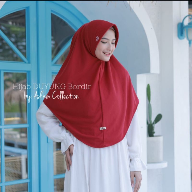 Jilbab instan antem kain kaos