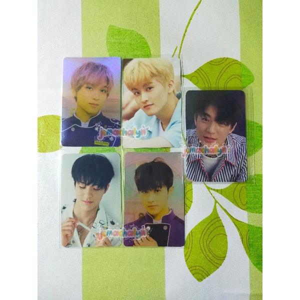 PHOTO CARD OFFICIAL NCT DREAM NCT 127 JENO HAECHAN MARK sg 22 dicon tincase repackage anniversary ho