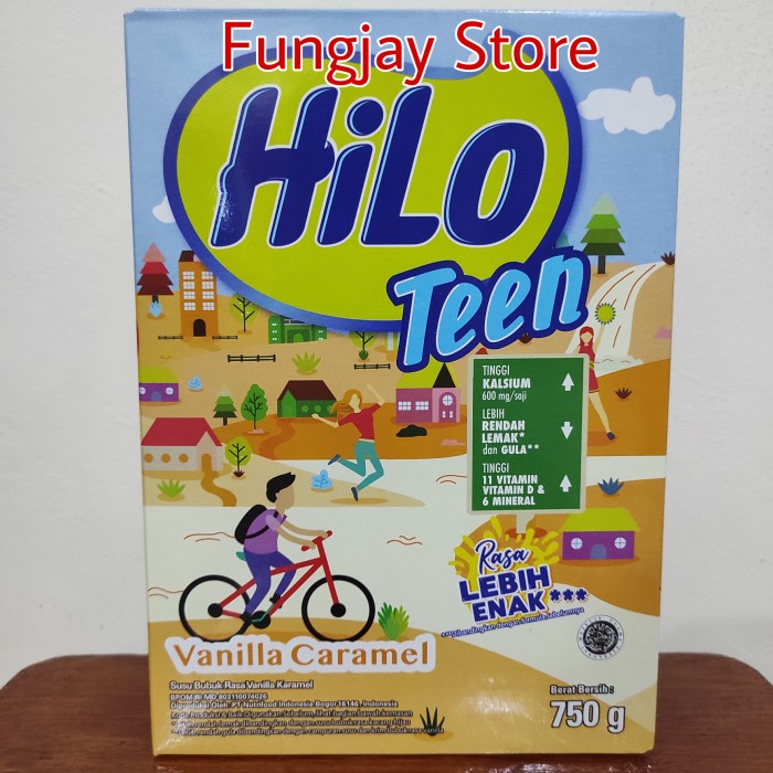 

[ COD ] HiLo Teen Vanilla Caramel 750gr