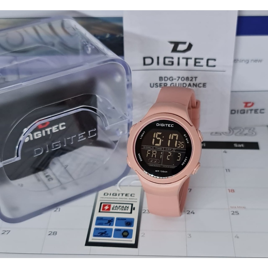 JAM TANGAN WANITA DIGITEC BDG 7082T BDG-7082T DG 7082T ORIGINAL BOX