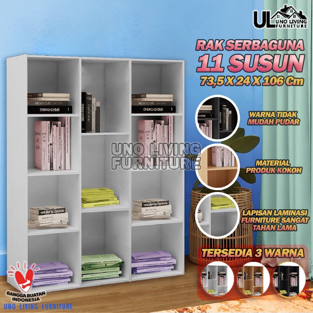 RAK BUKU 11 SUSUN RAK SERBAGUNA RSG 7 RAK 2 PINTU RAK 11 SUSUN SERBAGUNA BUKU SUCITRA RAK MINIMALIS KEBUTUHAN RUMAH RSG 7 SUSUN