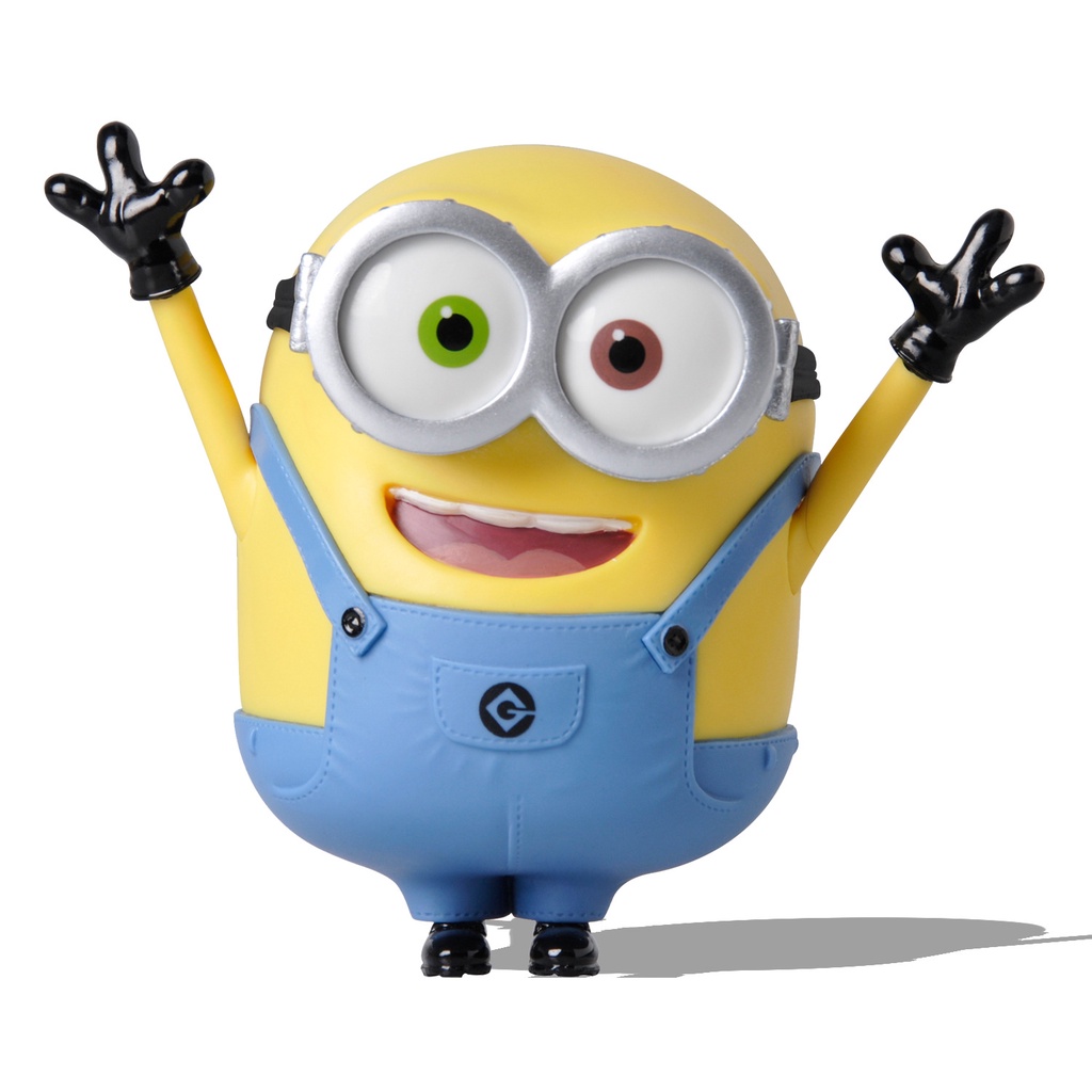 Minions Boneka Figure Kawaii Kartun Model Mainan Kreatif Film Animasi Hadiah Ulang Tahun Pribadi Ornamen