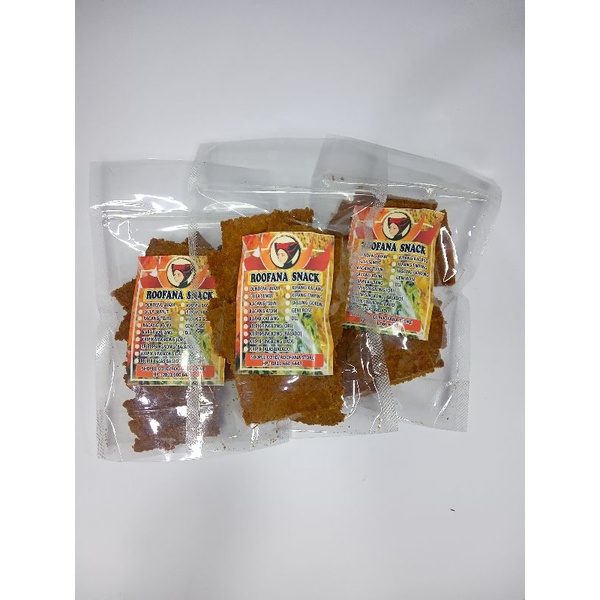 

Dendeng Ayam Roofana Super Nikmat -100 gram