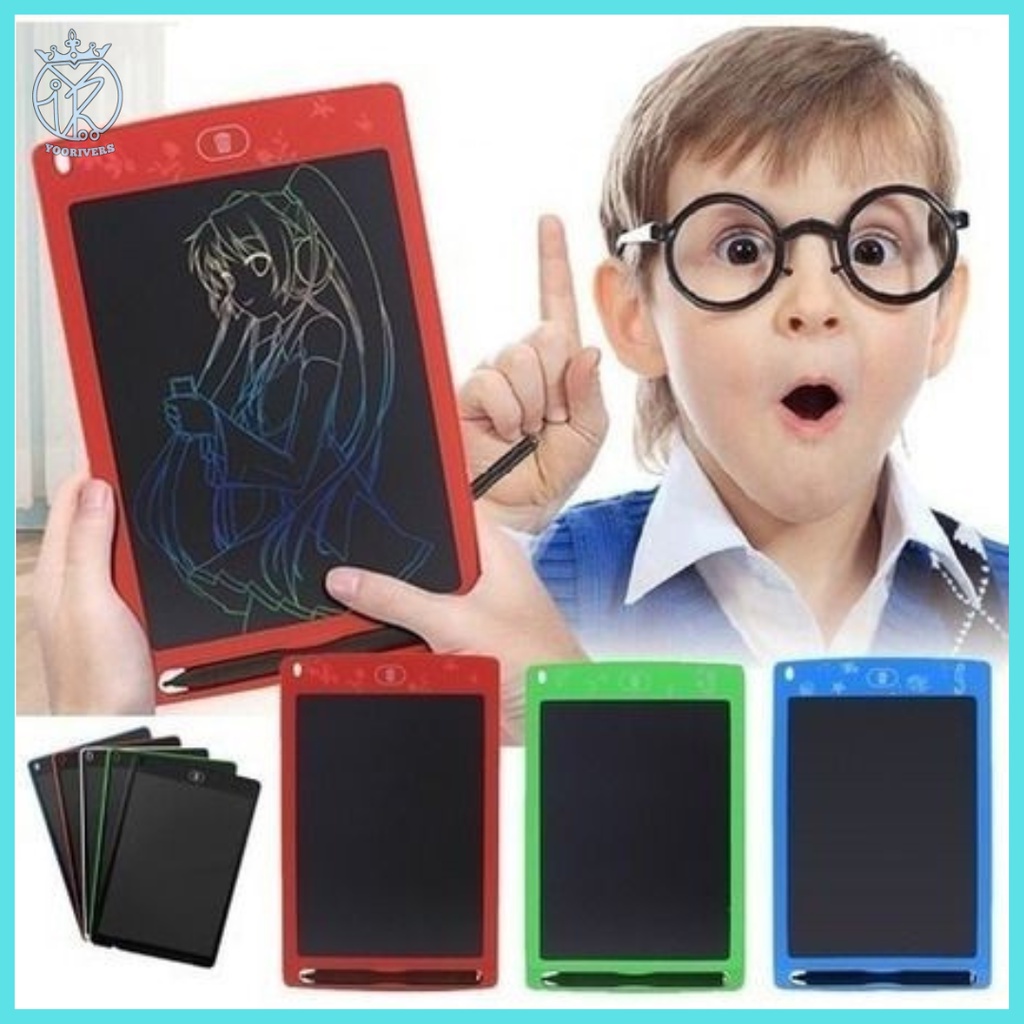Papan Tulis Lcd Anak Tablet Papan Tulis Lcd Writing Mainan Papan Tulis Anak papan belajar
