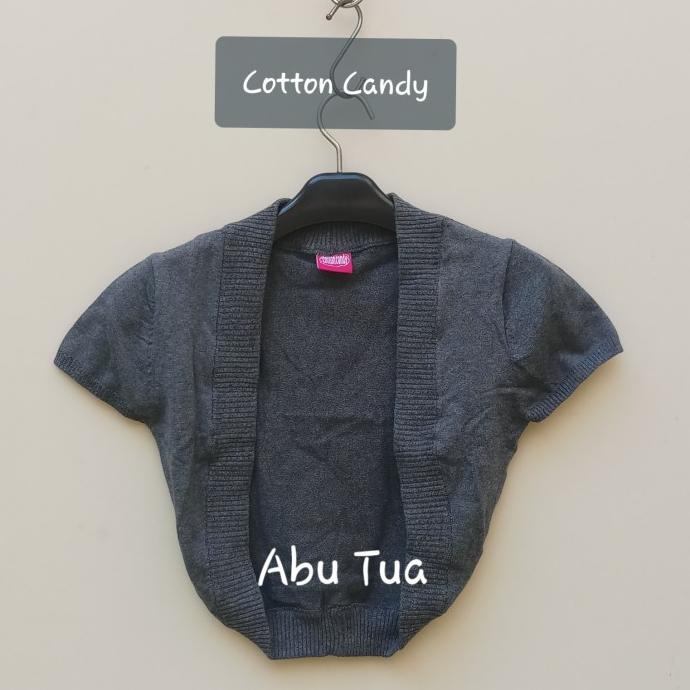 TERBAIK COTTON CANDY CARDIGAN WANITA RAJUT BOLERO TANGAN PENDEK 7953 STOK TERBATAS