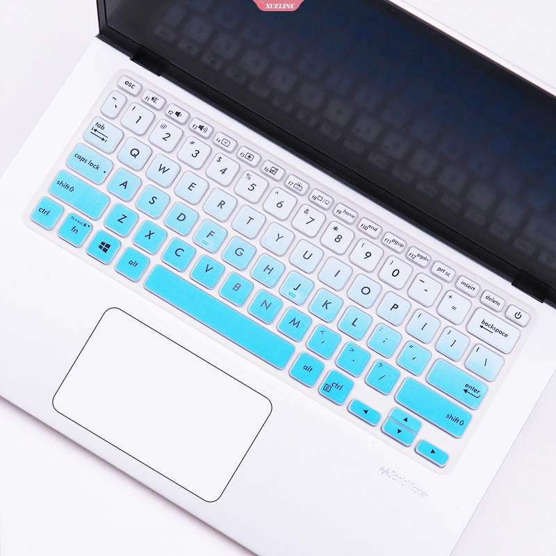 Skin Pelindung Penutup Keyboard Untuk Asus Adolbook14 2019film Keyboard Notebook 14-inch Film Pelindung Komputer Film Mute Silikon [ZXL]