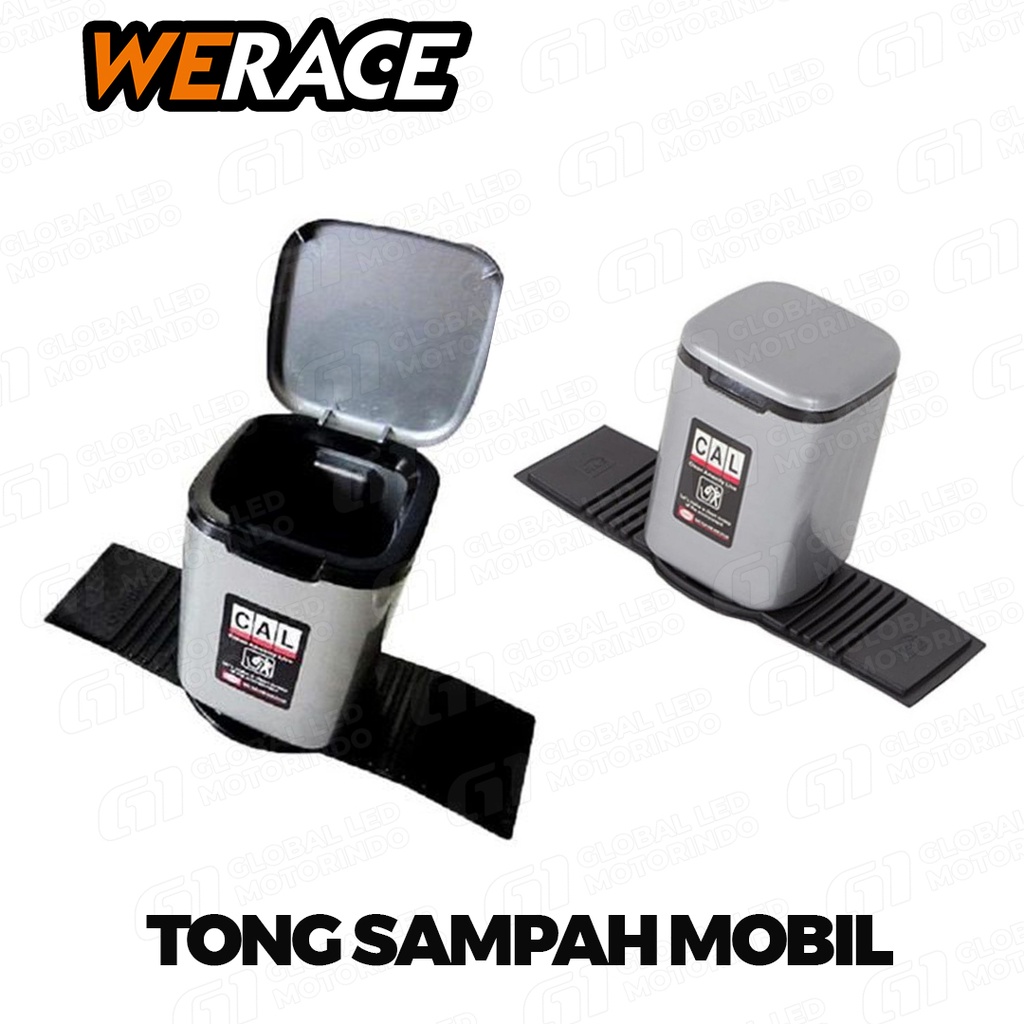 [WERACE] Tempat Sampah Mobil Kotak Sampah Mobil Car Dustbin Tong Sampah Anti Tumpah