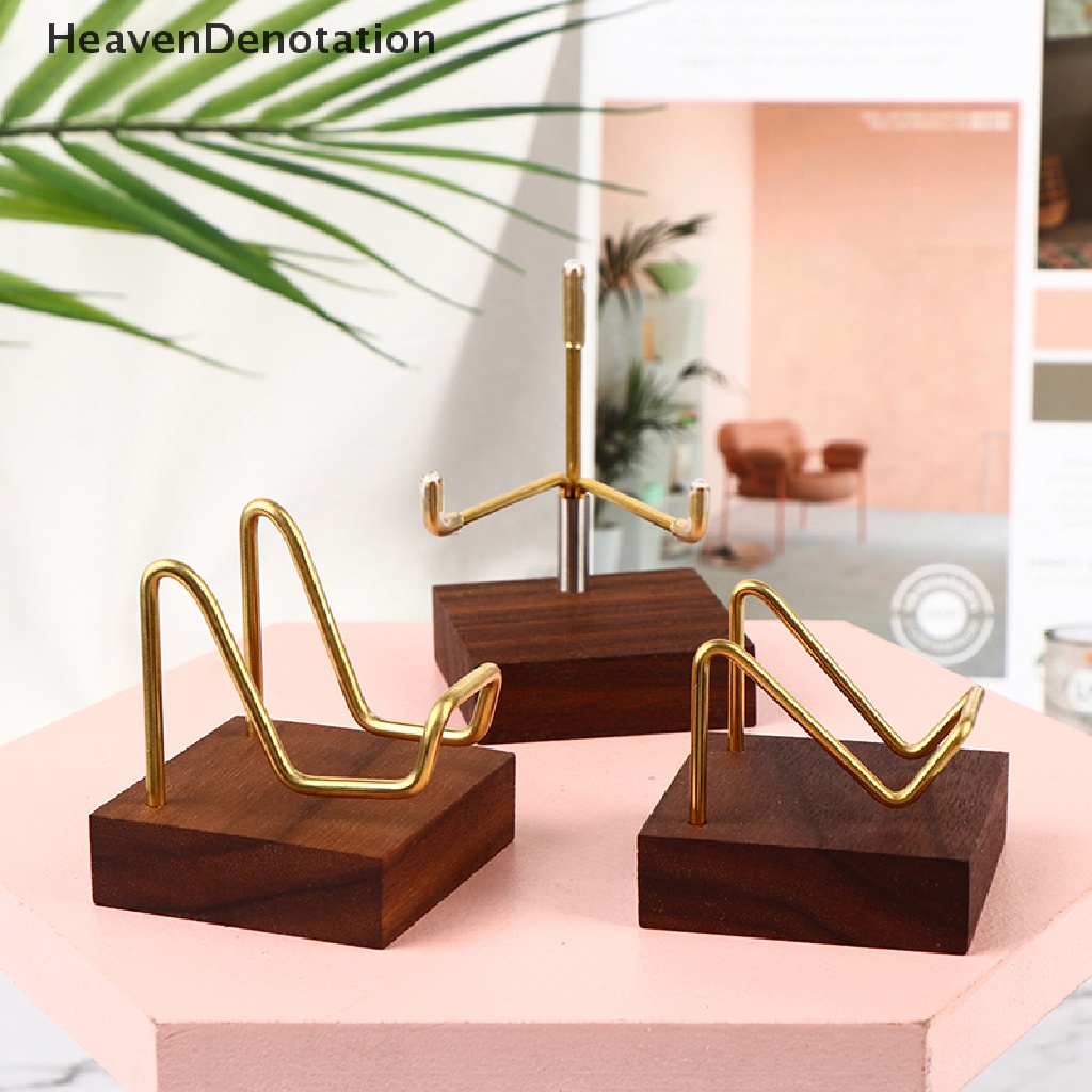 [HeavenDenotation] 1PC Art Craft Display Stand Base Mineral Fossil Stand Display Holder Rack HDV