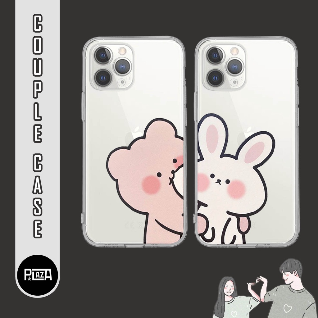 CP-8 Case Couple Transparant for All Type | Op*o | Vi*o | Re*lme | Xia*mi | Infi*ix | Sams*ng | Iph*ne || Cewe | Cowo | Couplecase | Goals