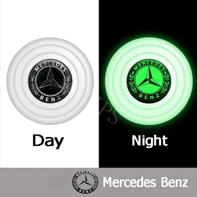 Mercedes Benz 4 /8 /12 /16Pcs New Luminous Type Car Door Trunk Anti Shock Tabrak Pad Silikon Stiker Mengurangi Kebisingan Penyangga Universal Untuk W204 W220 W206 W207 W211 W205 W212 W124 W213