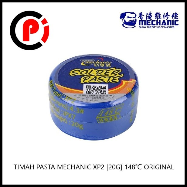 Original Mechanic Timah Solder Cair XP2 Low Temp 148 Drajat 20Gr