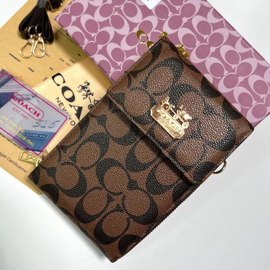 ✨New✨ SLINGBAG HP COACH FREE BOX & DUSTBAG & FAKEBILL grosir